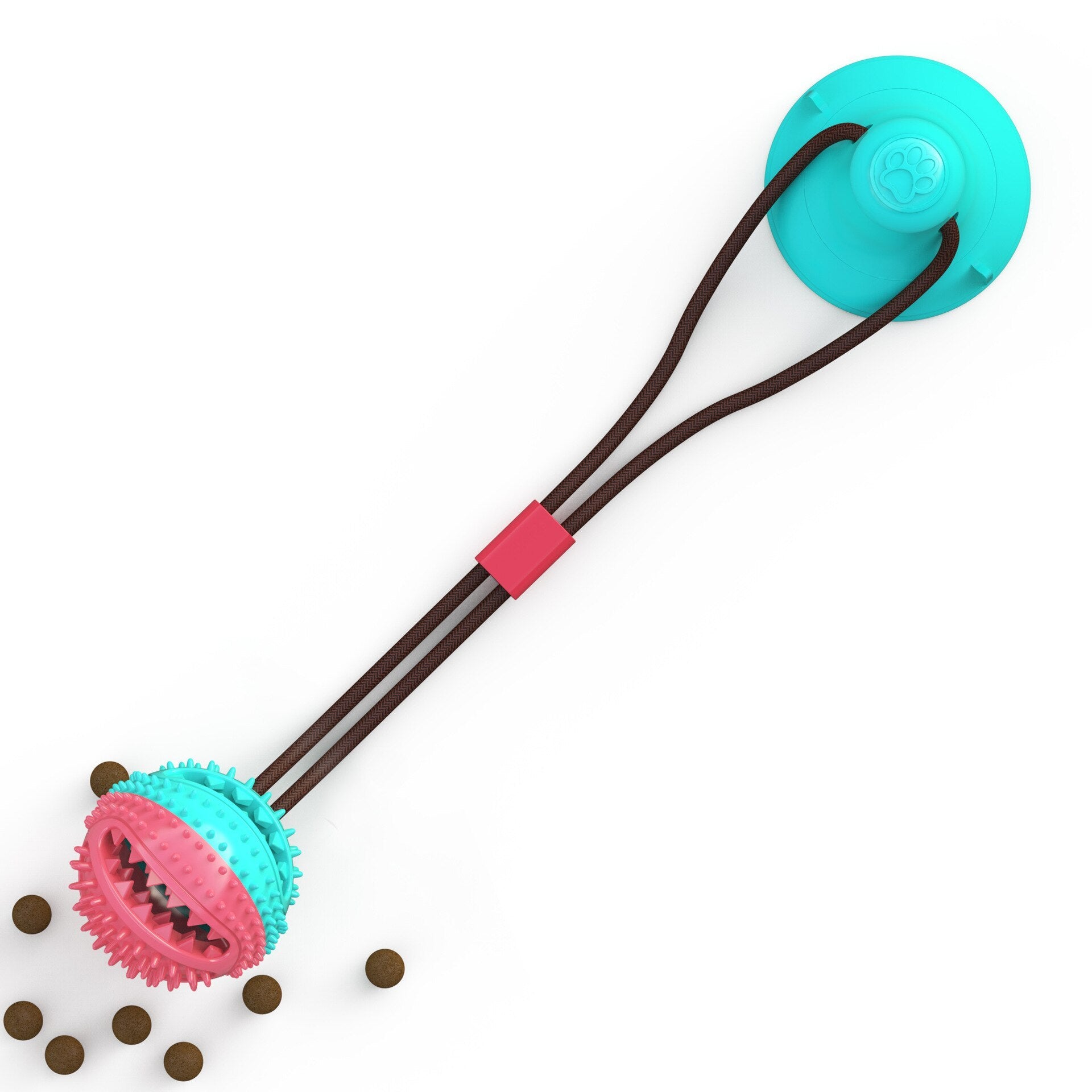 Dog Toys For Aggressive Chewers Interactive Teething Boredom And Stimulating Tug Of War Suction Cup Interactive Tug - of - War Dog Toy Treat Dispensing, Durable Thermoplastic Rubber Construction | Dog Toy from Globorislux